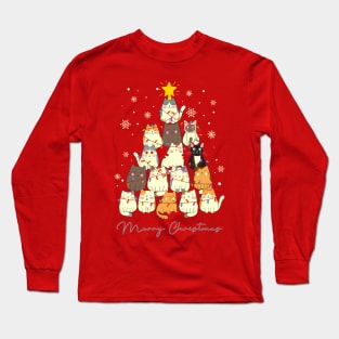 Catmas Tree Long Sleeve T-Shirt